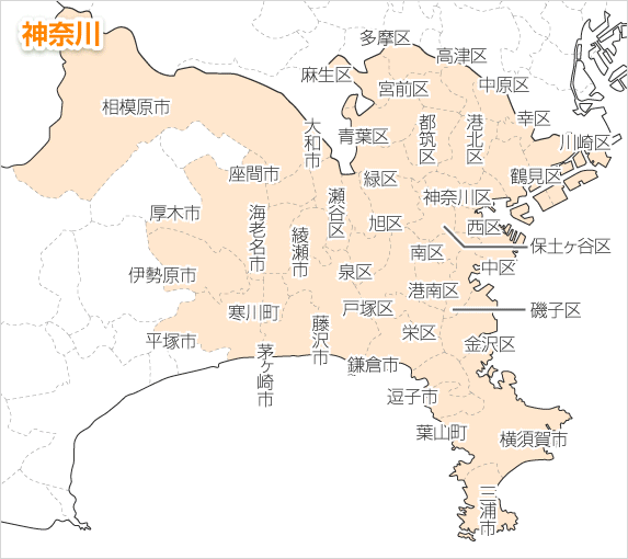 神奈川MAP