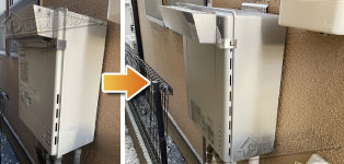 ノーリツ ガス給湯器施工事例GT-C2452SAWX→GT-C2472SAW BL