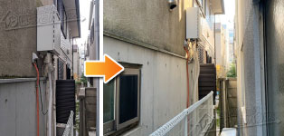 ノーリツ ガス給湯器施工事例GT-2050SAWX-2→GT-C2072SAW-1 BL