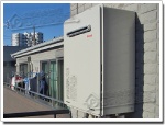 リンナイのガス給湯器に交換GT-2012SAWX→RUF-A2005SAW(A)