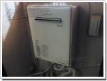 リンナイのガス給湯器に交換GT-2027SAWX→RUF-A2005SAW(B)